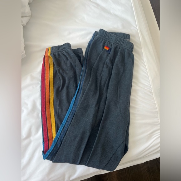Aviator Nation 5 stripe sweatpants - Picture 1 of 2